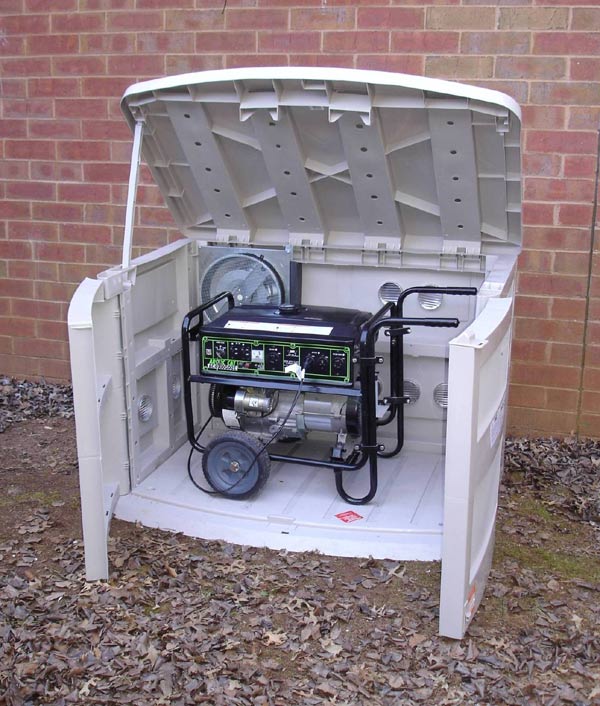 portable generator shed portable generator shelter portable generator 