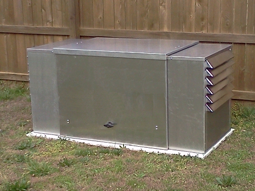 PowerShelter III - enclosure for storing and running 